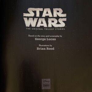 Disney Star Wars Trilogy Hardcover Book